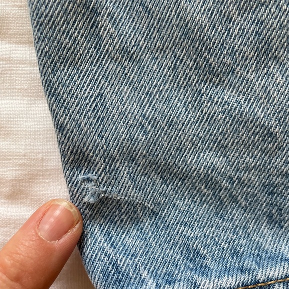 Everlane 90s Cheeky Jean 26 Vintage Wash Blue - Picture 3 of 9